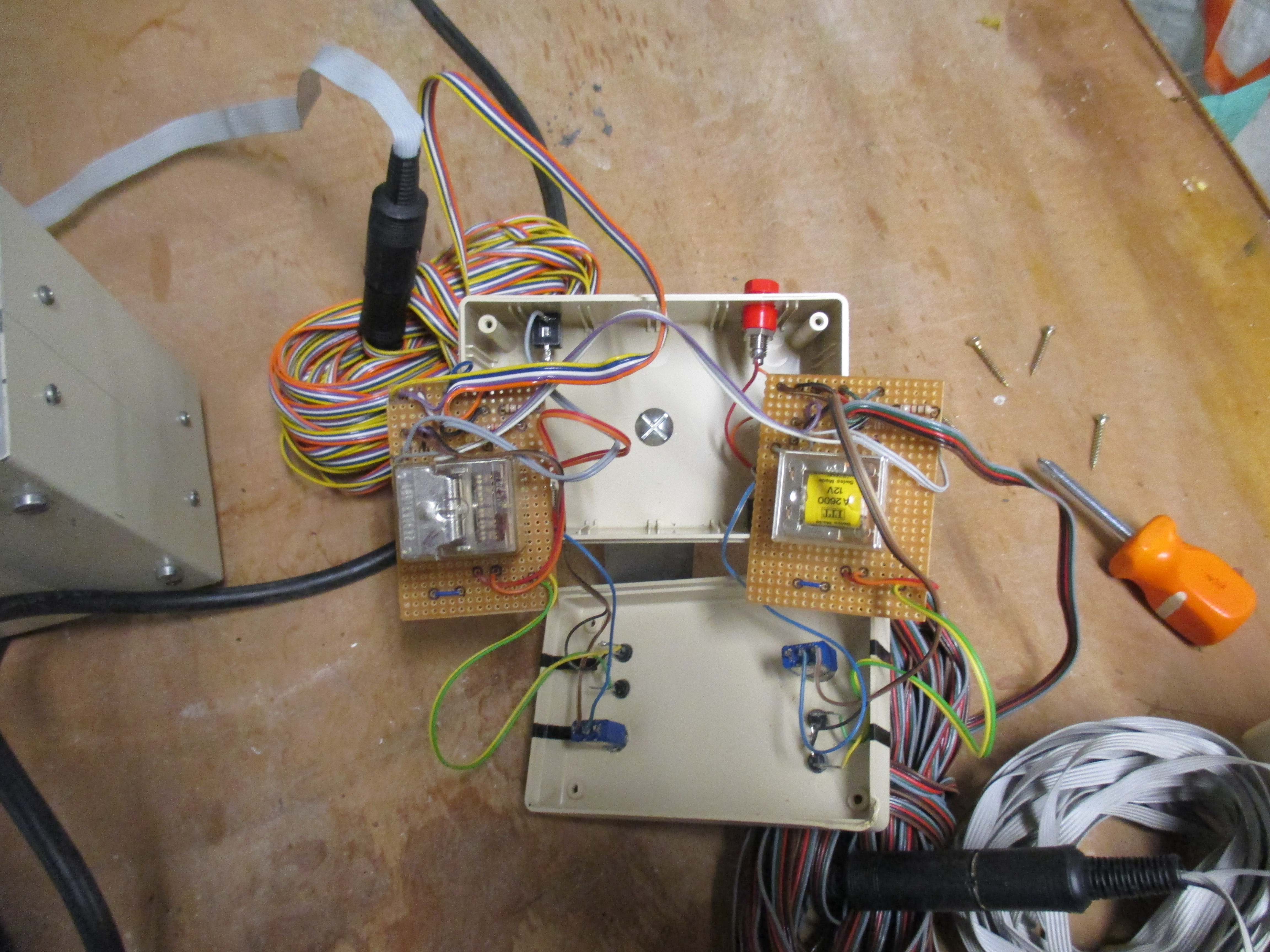 inside and exploded block